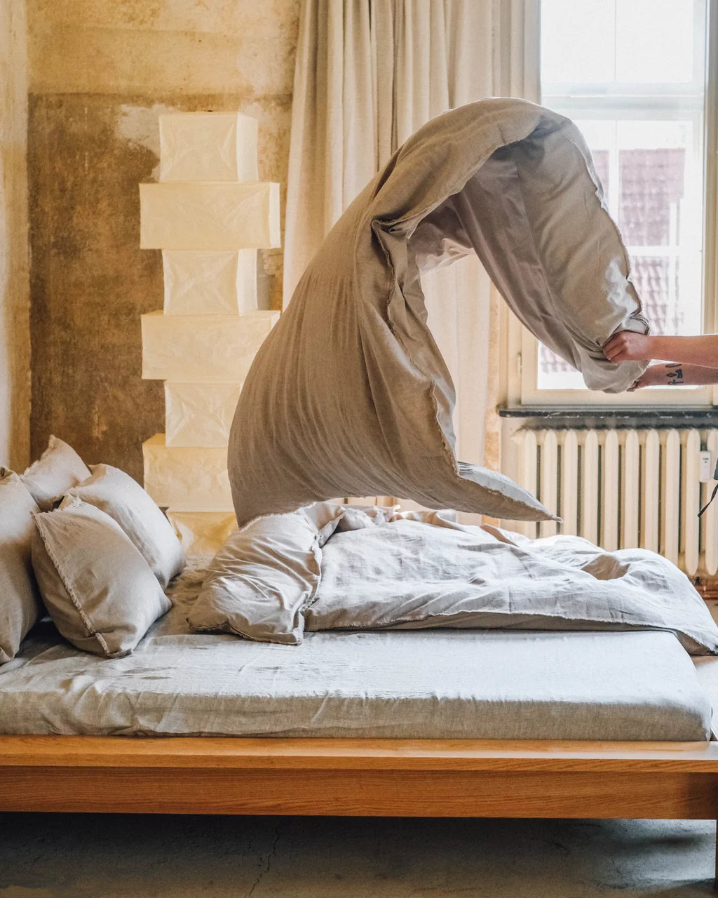 Midifluff Duntäcke enkel